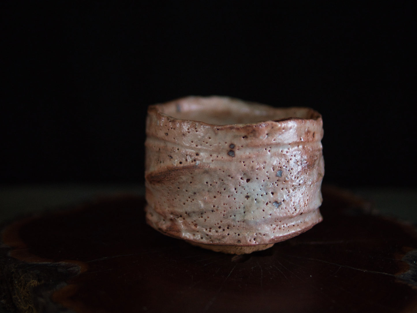 Atarashi Manabu Shino Chawan / Matchaschale