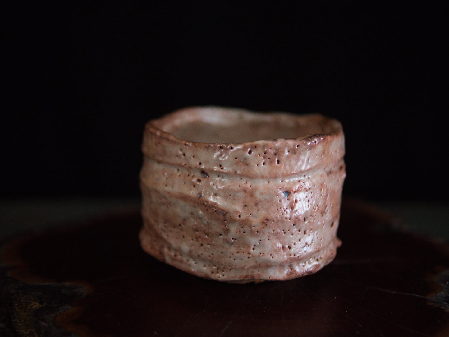 Atarashi Manabu Shino Chawan / Matchaschale