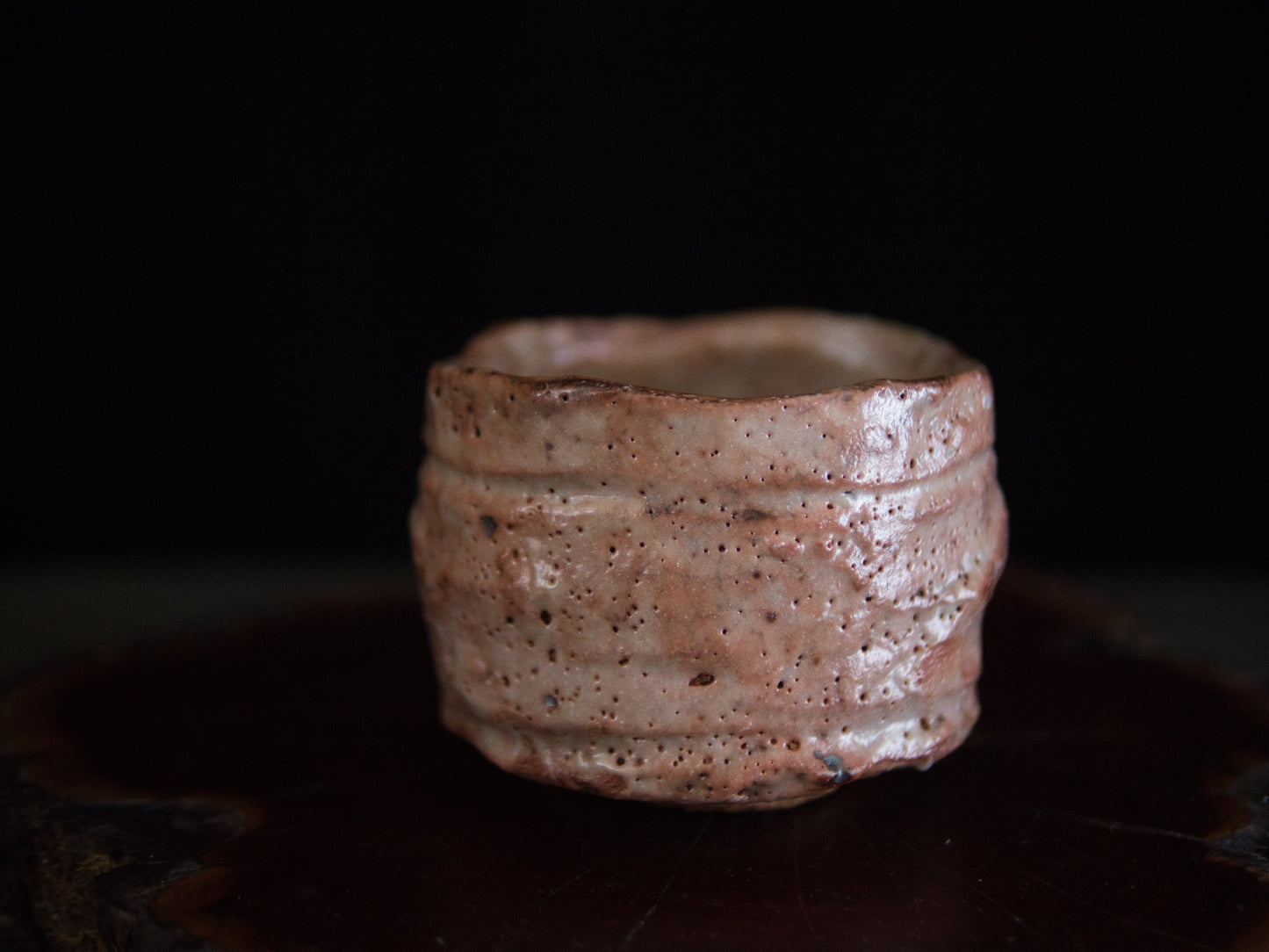 Atarashi Manabu Shino Chawan / Matchaschale