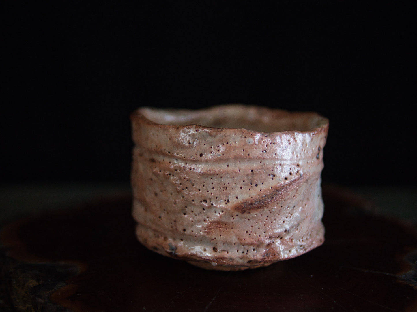 Atarashi Manabu Shino Chawan / Matchaschale