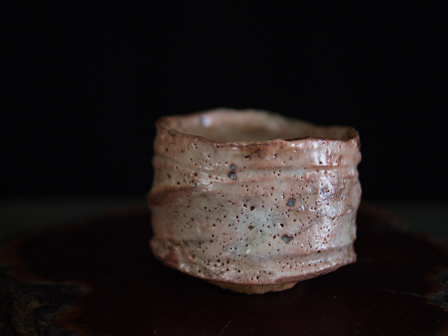 Atarashi Manabu Shino Chawan / Matchaschale