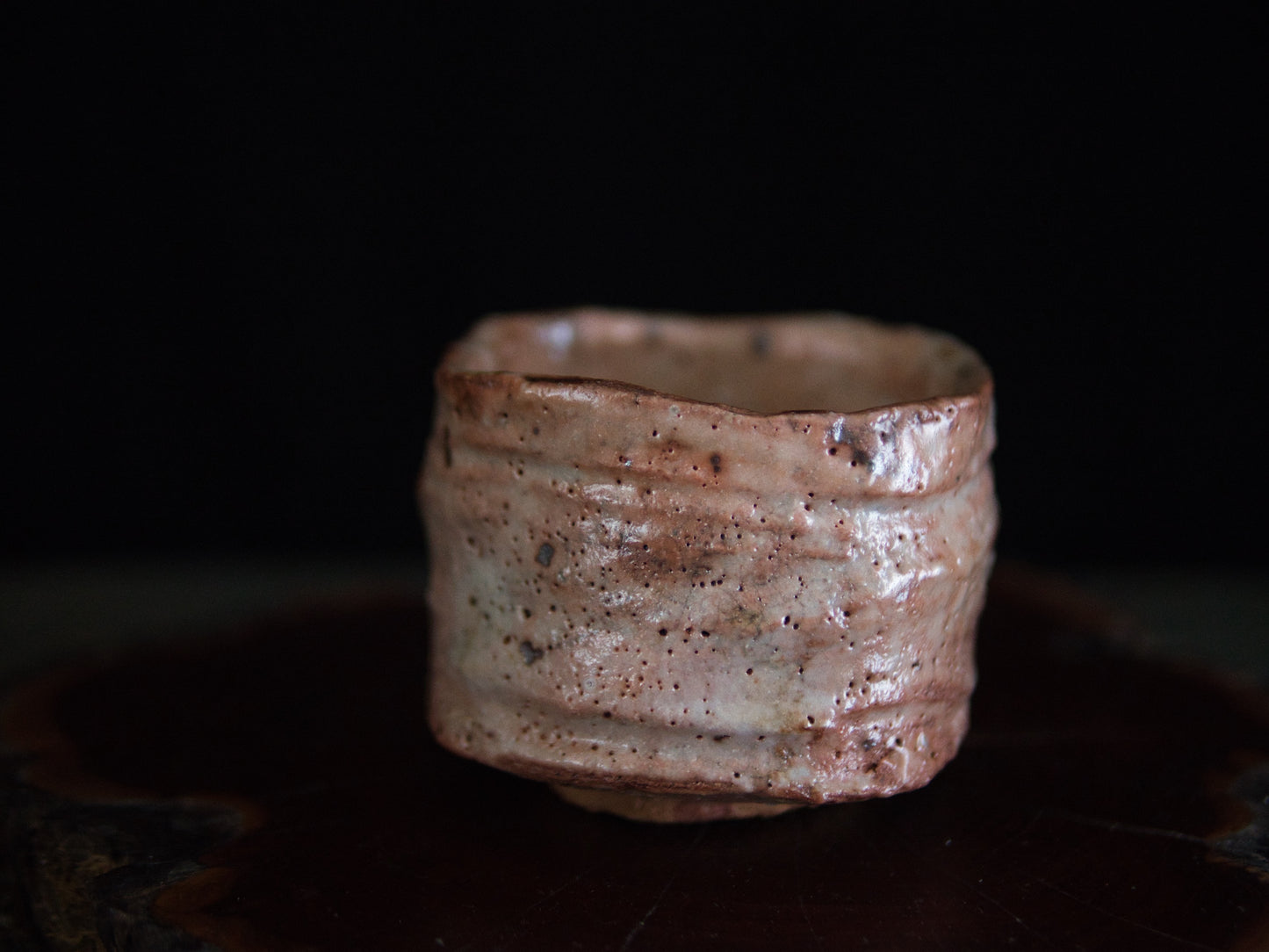 Atarashi Manabu Shino Chawan / Matchaschale