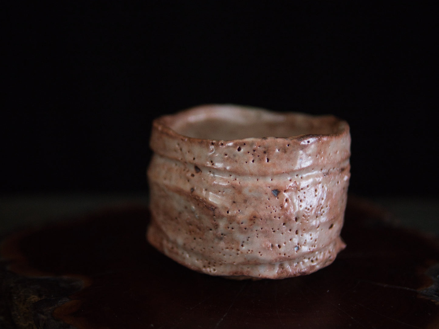 Atarashi Manabu Shino Chawan / Matchaschale