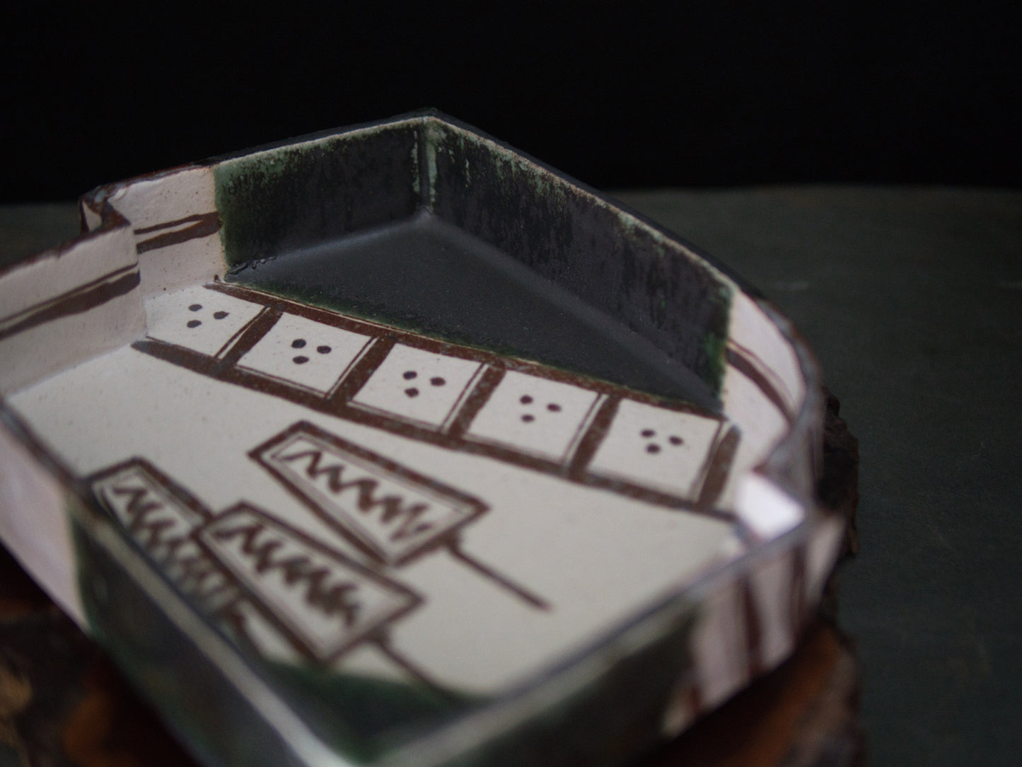 Yanashita Hideki Oribe Schale