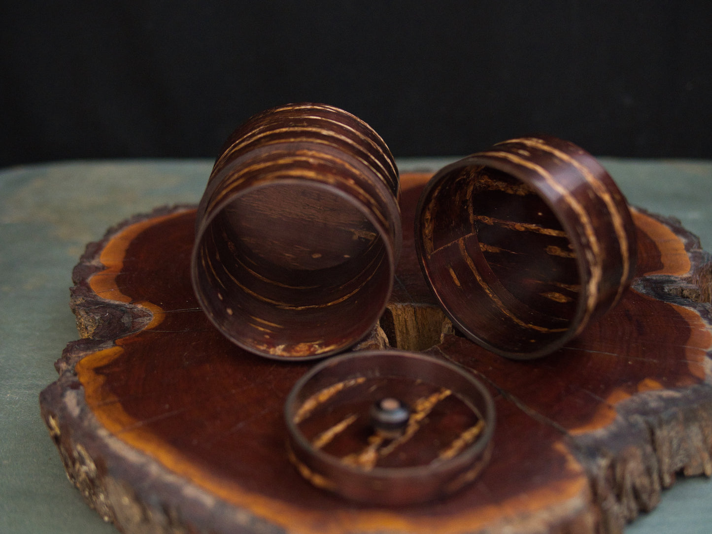 Kirschholzrindendose