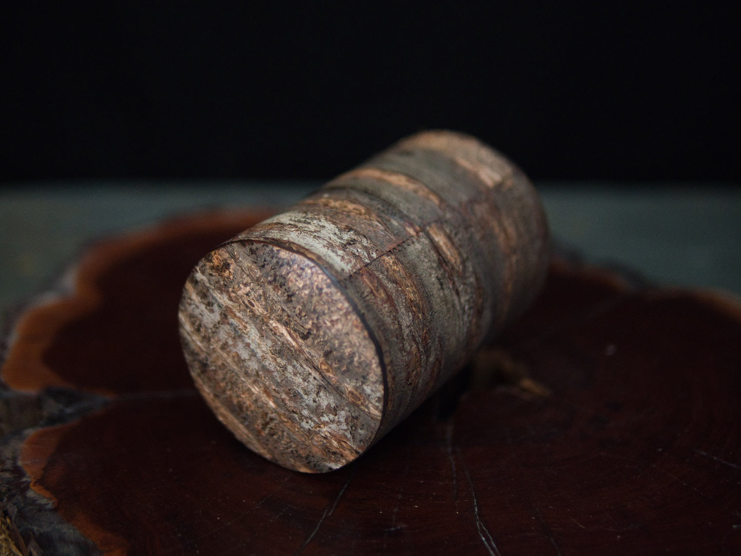 Kirschholzrindendose