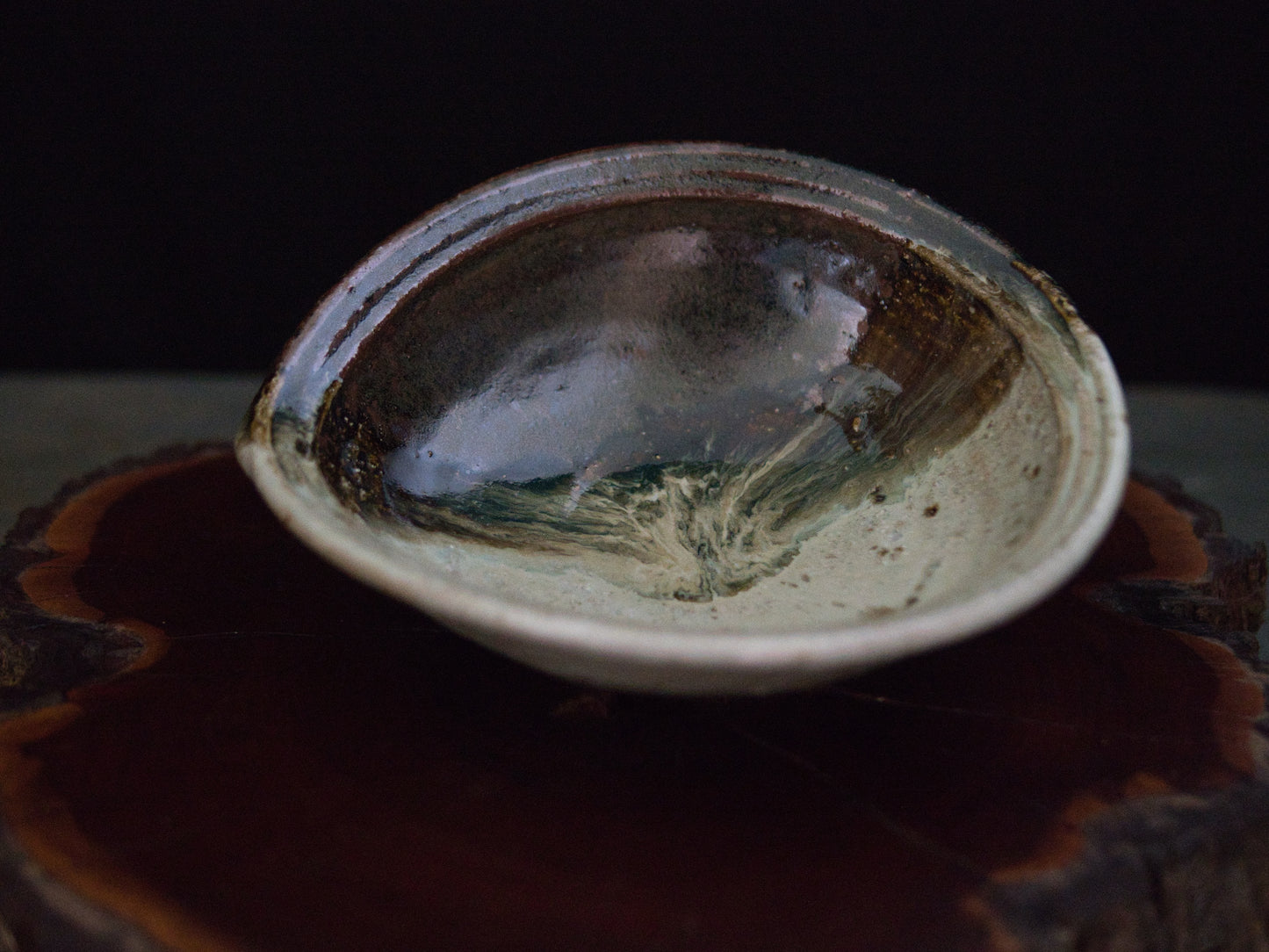 Karatsu Mikuriya Kunitoshi Servierschale